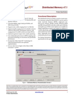 Distributed Memory v7.1: Features Functional Description