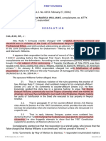 Complainants Vs Vs Respondent: First Division