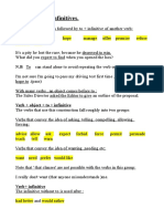 Gerunds and Infinitives PDF