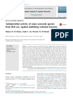 Antimicrobial Activity of Some Seaweeds Species From Red Sea, Against Multidrug Resistant Bacteria