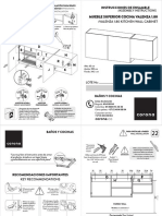 Cocina Valenza Instructivo Instalacion Mueble Superior