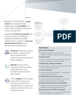 Fortimanager: Single-Console Central Management System. Full Visibility of Your