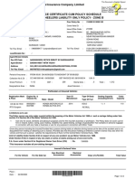 The Oriental Insurance Company Limited: Particulars of Insured Vehicle