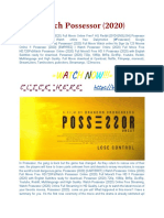 (CineMAX) - Watch! Possessor Movie (2020) Online Full and Free PDF