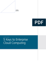 5 Keys To Enterprise Cloud Computing: White Paper