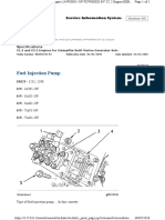 Fuel Injection Pump: Specifications