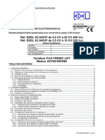 1.1. Contrôle Électronique-Manuel D Utilisation