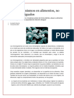 Lectura 1 Microorganismos en Alimentos