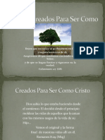 Creados para Ser Como Cristo