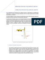 Principios de Perforación en Taladros Largos