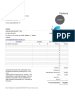 Factura Formato