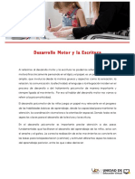 Desarrollo Motor y La Escritura