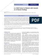 Morbid Anxiety As A Risk Factor in Patients With Somatic Diseases A Review of Recent Findings