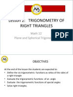 L2 Trigonometry of Right Triangles