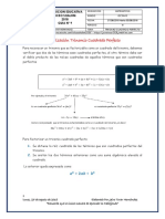 Guia Nº9 Factorizacion Trinomio Cuadrado Perfecto PDF