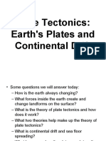 Plate Tectonics: Earth's Plates and Continental Drift