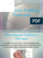 Presentación Podálica y Transversa