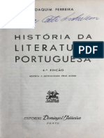 Dois Livros Joaquim FERREIRA e SARAIVA História Da Literatura Portuguesa