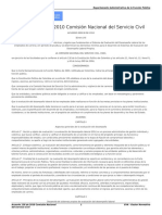 Acuerdo - 138 - de - 2010 - Comisión - Nacional - Del - Servicio - Civil - Evaluacion Desempeno PDF