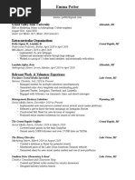 Potter Resume Websitever