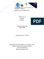 Ejercicios 1 y 2, Aplicación Derivadas - José Alejandro Rojas