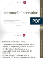 Estimação Intervalar