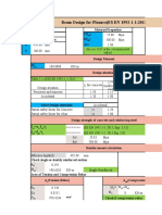 Beam Design For Flexure