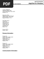 Jeppview For Windows: General Information General Information