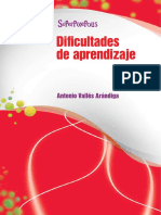 Dificultades de Aprendizaje. Antonio Vallés Arándiga