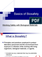 Basics of Biosafety: Working Safely With Biological Materials