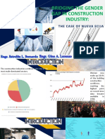 Bridging The Gender Gap in Construction Industry:: The Case of Nueva Ecija