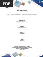 KarenBernal - Tarea 2 - Sistemas de Numeración y Simplificación de Funciones Lógicas PDF