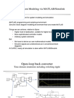 Converter System Modeling Via MATLAB/Simulink