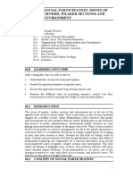 10 Social Participation - Issues of Gender, Weaker Sections and Environment PDF