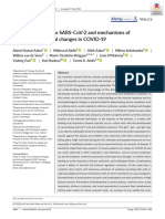 Immune Response To Sars-Cov-2 and Mechanisms of Immunopathological Changes in Covid-19