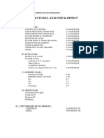 Structural Analysis & Design