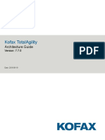 Kofax Totalagility: Architecture Guide