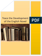 Trace The Development of The English Novel