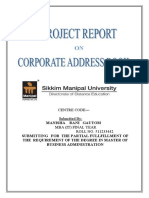 A PROJECT REPORT ON MBA ON It