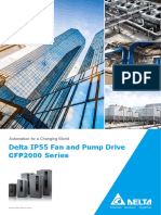 Delta IP55 Fan and Pump Drive CFP2000 Series: Automation For A Changing World