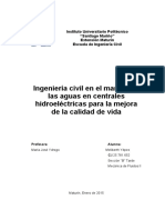 Importancia de La Ingenieria Civil en Centrales Hidroelectricas