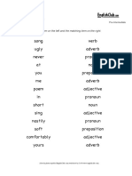 Grammar Parts of Speech