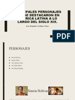 Principales Personajes Que Se Destacaron en América Latina