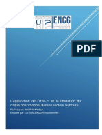 L'application de l'IFRS9 Et La Limitation Du Risque Opérationnel Dans Le Secteur Bancaire