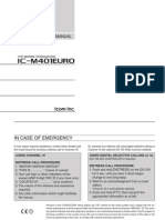 IC-M401EURO - Instruction Manual