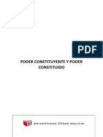 Poder Constituyente y Poder Constituido