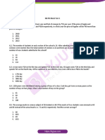 SBI PO Mock Test 1