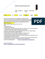 Pump System N.P.S.H.A Calculation Example (Imperial Units) : J. Chaurette June 2016