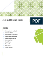 Learn Android in 2 Hours: With Aly Osama