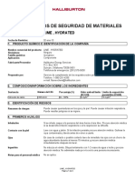 Hoja de Datos de Seguridad de Materiales: Lime, Hydrated